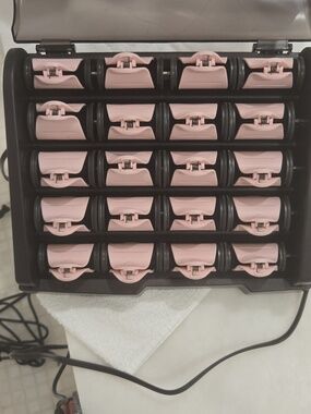 Remington Hot Rollers H-2050 TStudio Collection 20 Flocked Clip Hair Curlers